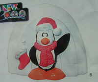 28 inch Christmas Igloo - Illuminated - Item Number EII15862